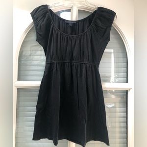 Express Black On-the-Shoulder or Off-the-Shoulder Tunic Top.